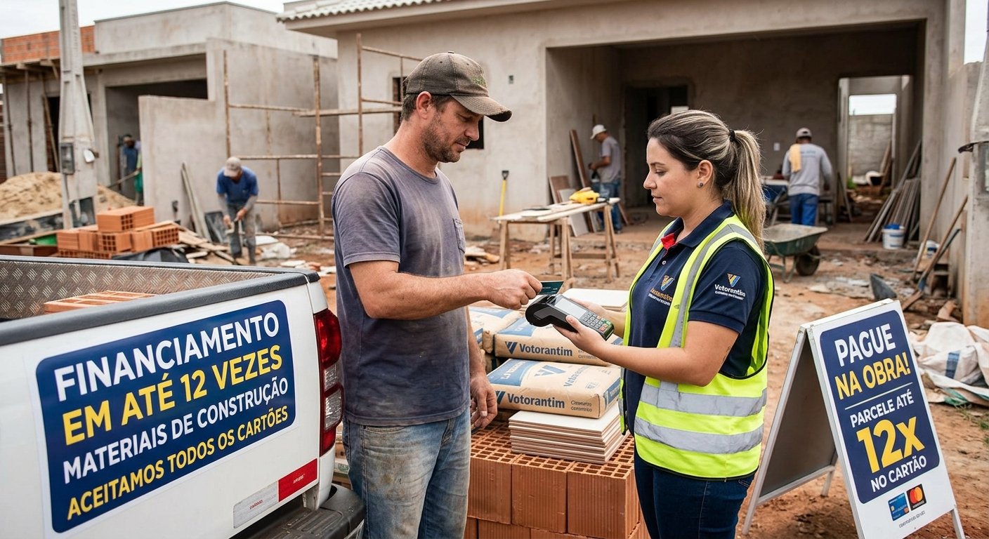 Financiamento em até 12 vezes